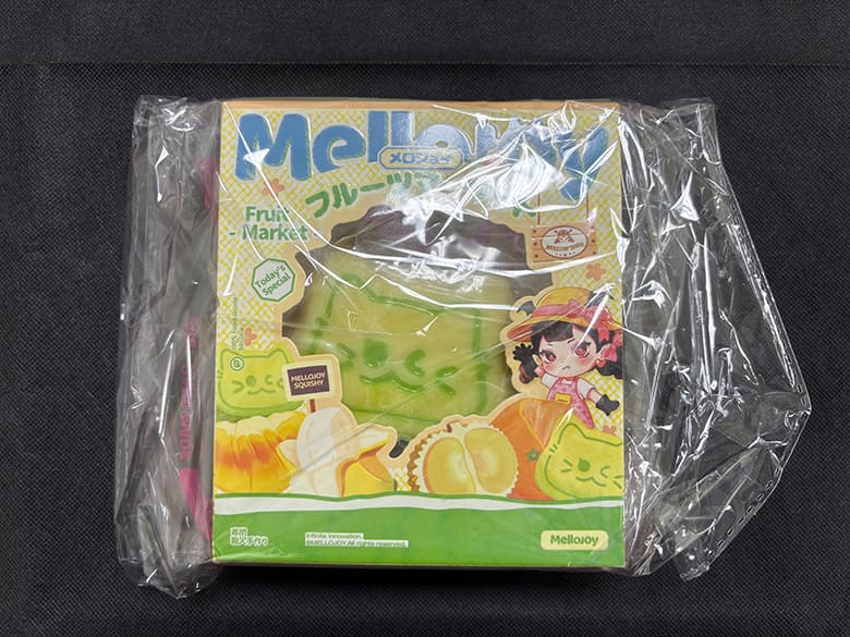 【Mellojoy】メロジョイ フルーツマーケット メロンにゃん スクイーズ(Fruit Market) - 商品写真 1/4