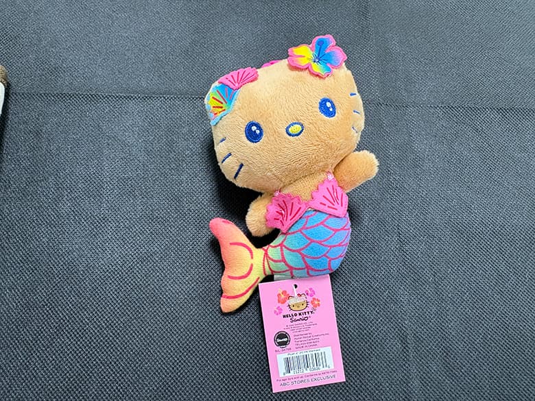 HAWAIIハワイ ハローキティのかわいらしいトートバッグ+キーホルダー+ぬいぐるみ - 商品写真 4/9