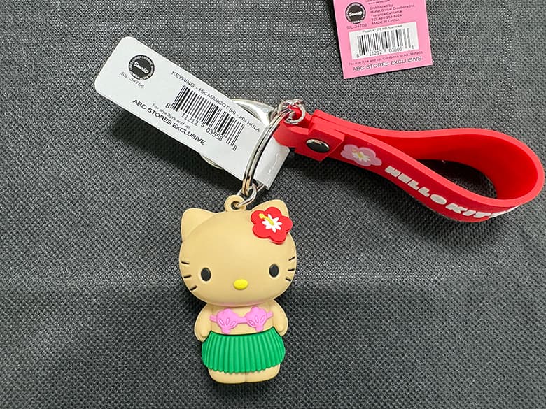 HAWAIIハワイ ハローキティのかわいらしいトートバッグ+キーホルダー+ぬいぐるみ - 商品写真 6/9