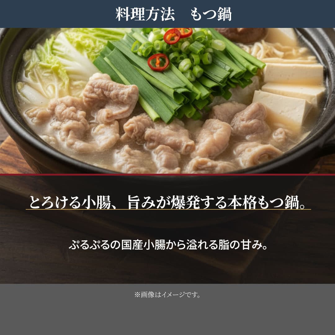 【メガトク!大容量!】国産豚ボイル小腸2.0kg(500g×4パック)冷凍便/80サイズ - 商品写真 6/14
