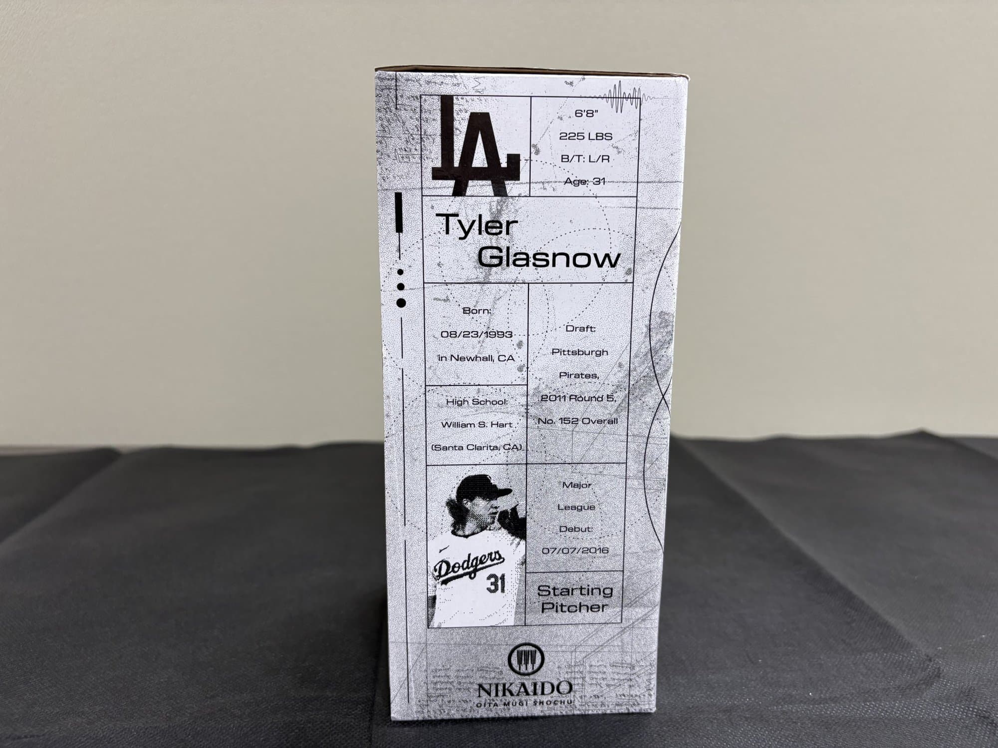 Tyler Glasnow Los Angeles Dodgers ボブルヘッド - 商品写真 3/7