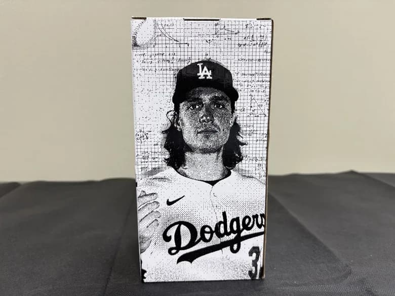 Tyler Glasnow Los Angeles Dodgers ボブルヘッド - 商品写真 4/7