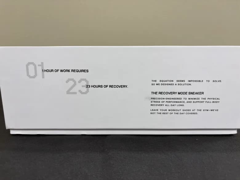 ランナー スニーカー RECOVERY MODE ナチュラルホワイト - 商品写真 10/11
