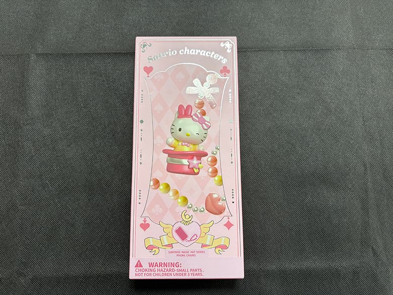 【サンリオ】MOETCH × PICOCICI サプライズ マジックハット シリーズ スマホストラップ ストラップホルダー チャーム サンリオキャラクターズ - 商品写真 2/5