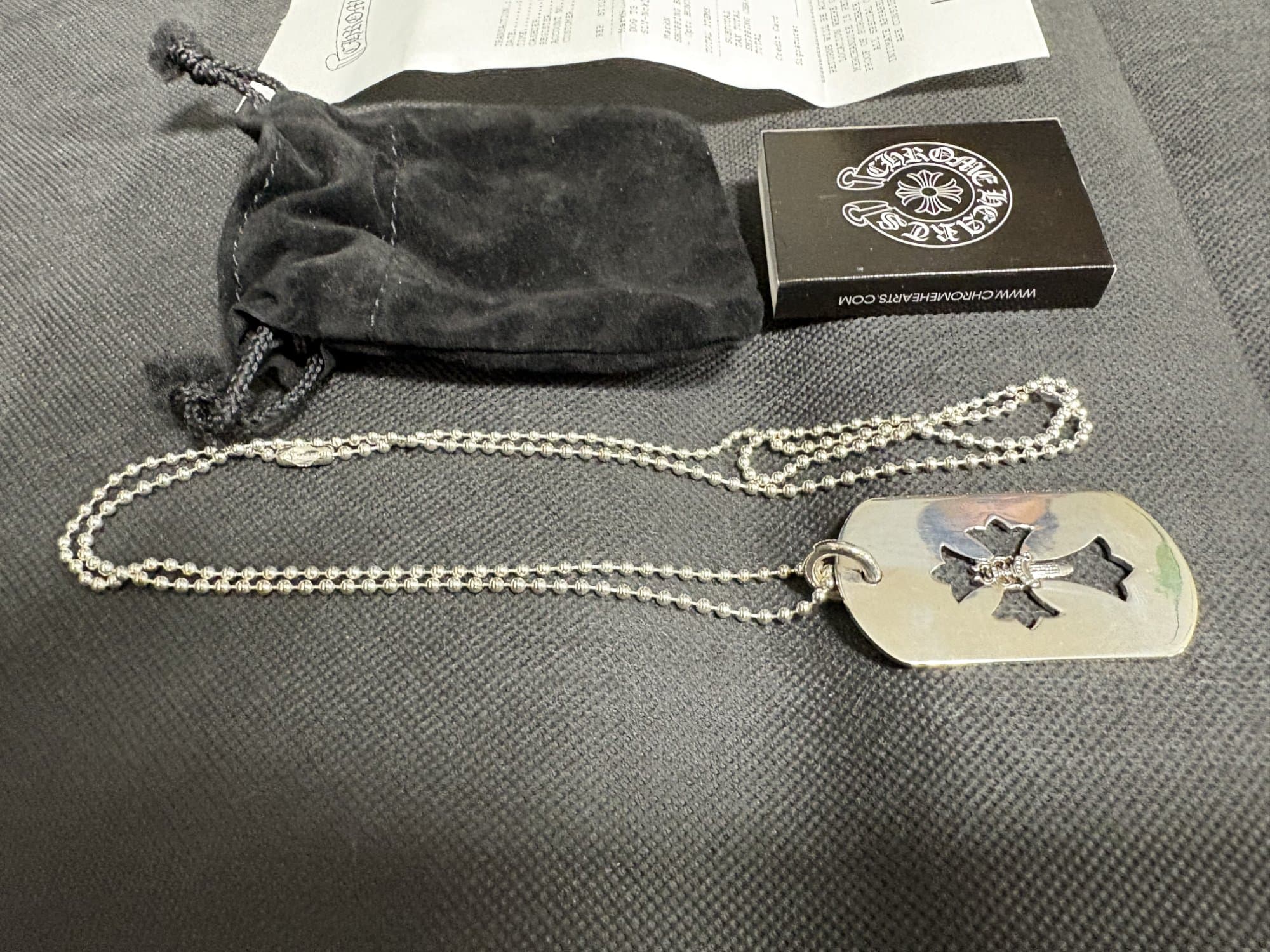 CHROME HEARTS ドッグタグ ネックレス - 商品写真 3/7