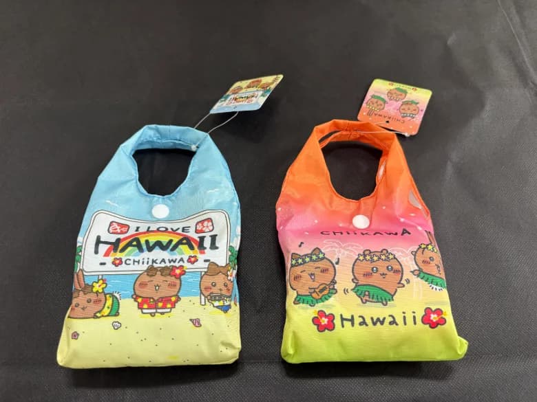 折りたたみ 日焼け ちいかわ ハワイ限定 ハワイアンエコバック