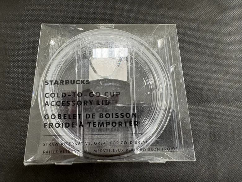 ストロータンブラー 透明 ハワイ現地で入手 - 商品写真 5/5