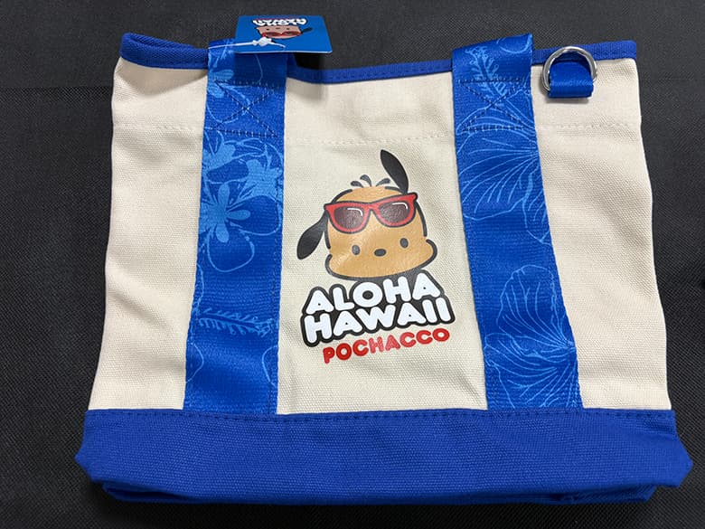 HAWAII ハワイ ポチャッコのミニトートバッグ+キーホルダー+マスコット - 商品写真 6/11