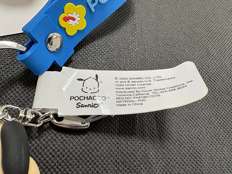 HAWAII ハワイ ポチャッコのミニトートバッグ+キーホルダー+マスコット - 商品写真 9/11